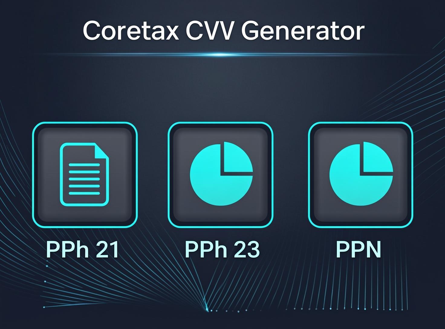 Paket 3 CSV Generator Coretax (PPh 21 + PPh 23 + PPN)