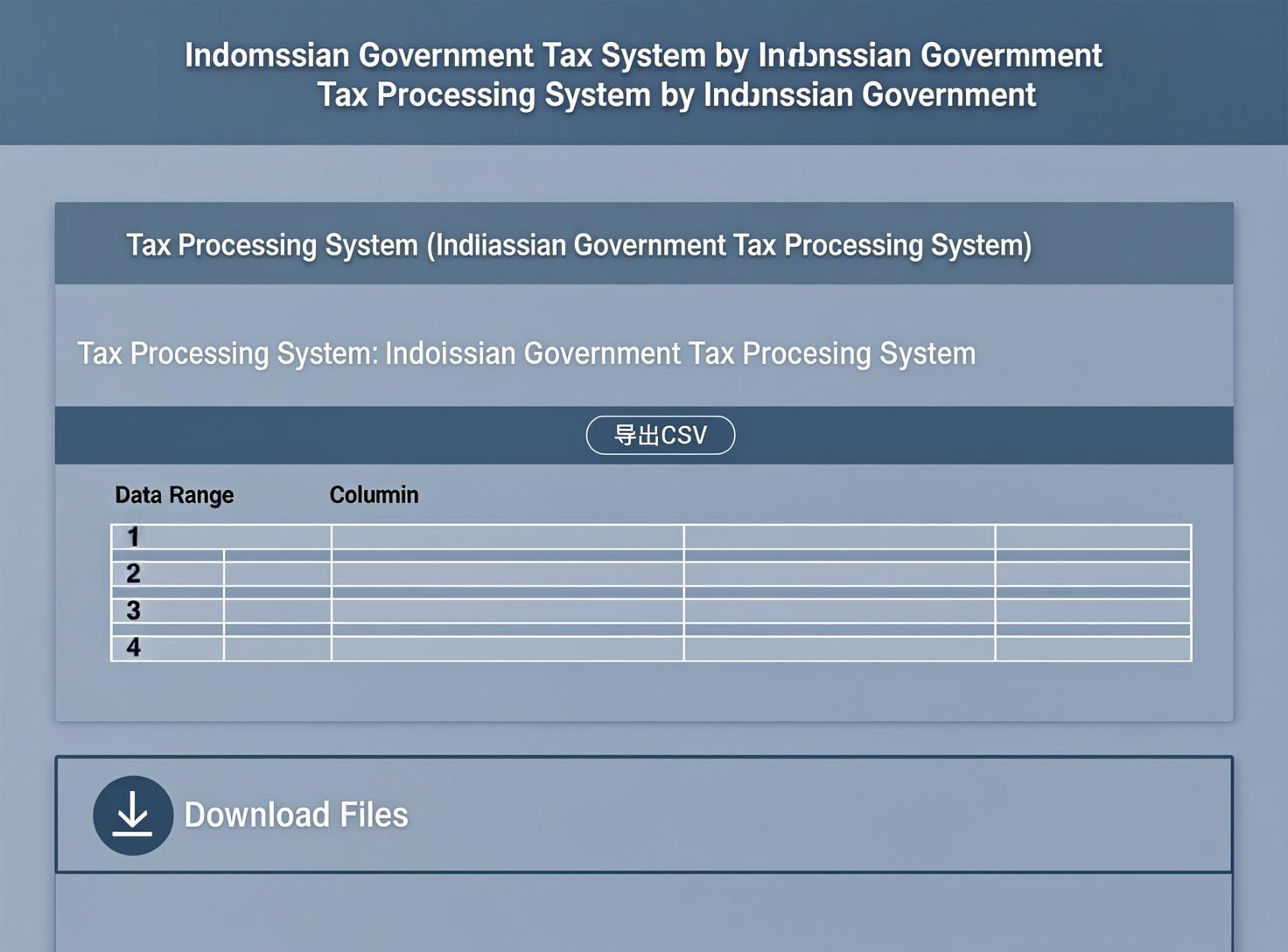CSV Generator SPT Masa PPh 21 untuk Coretax DJP