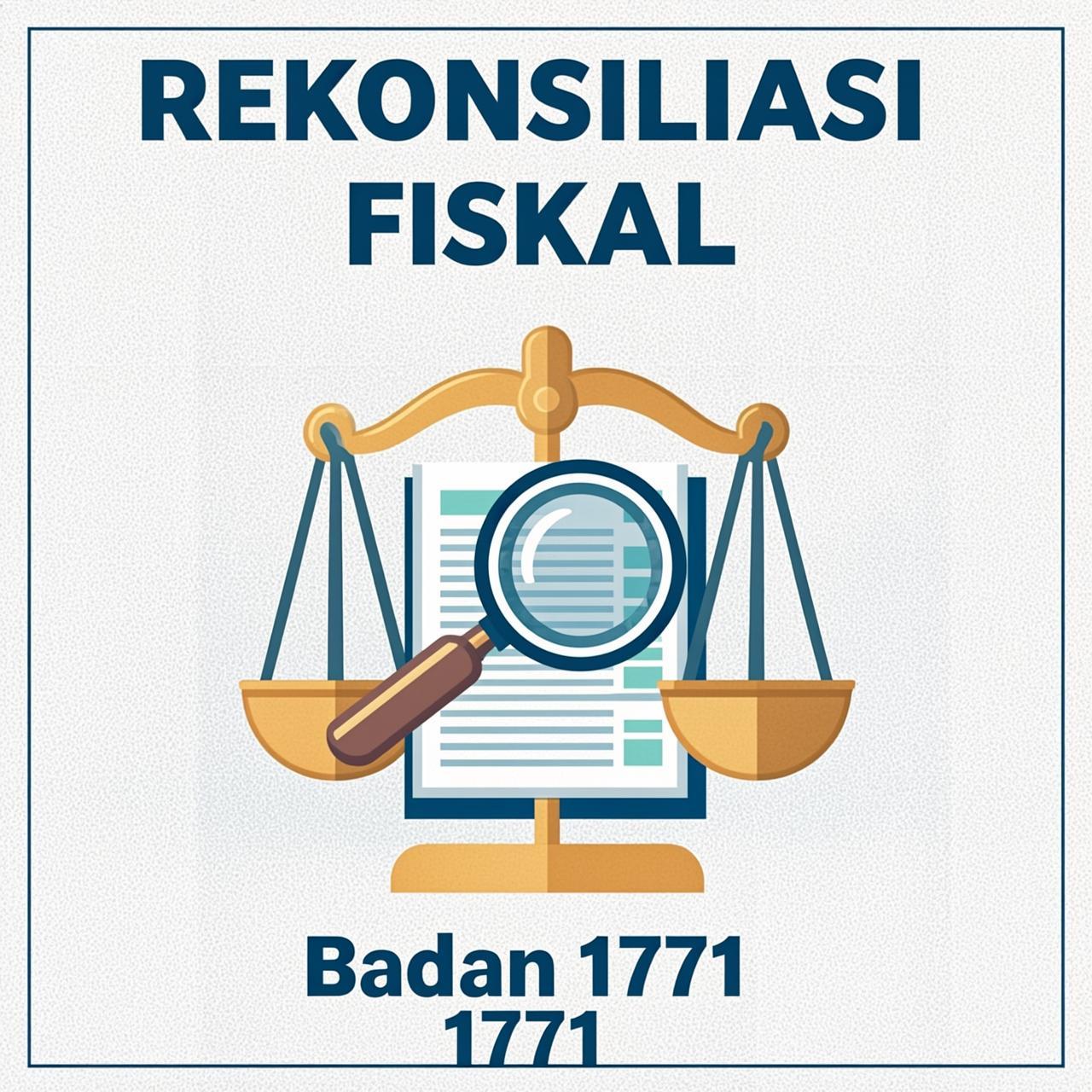 Rekonsiliasi Fiskal & SPT Badan 1771 — Panduan Lengkap