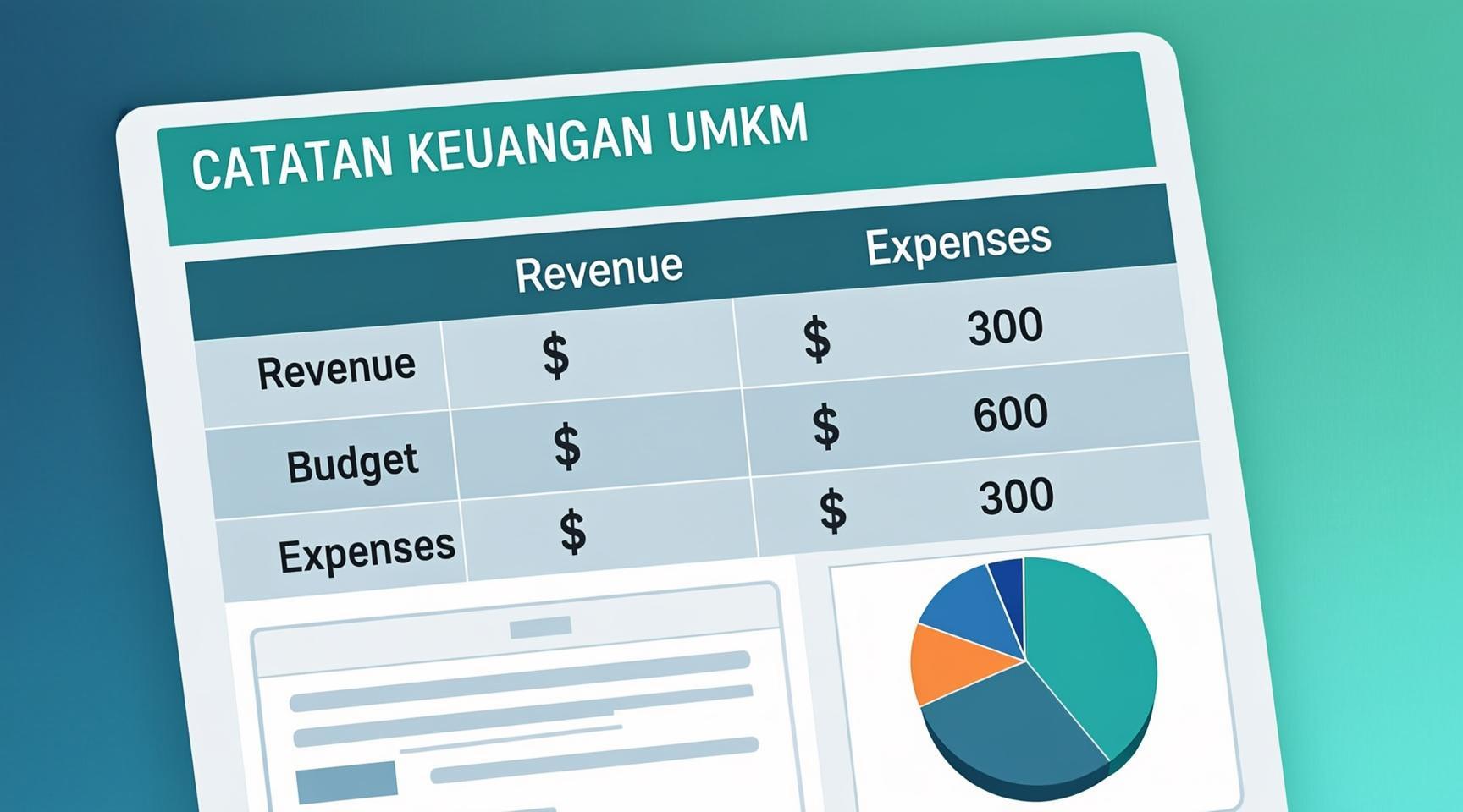 Template Catatan Keuangan UMKM (Gratis)