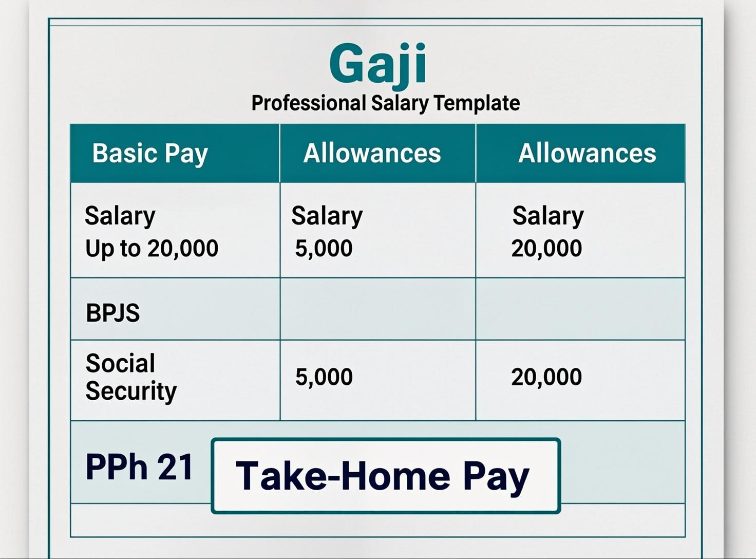 Slip Gaji Karyawan (Payroll Slip)