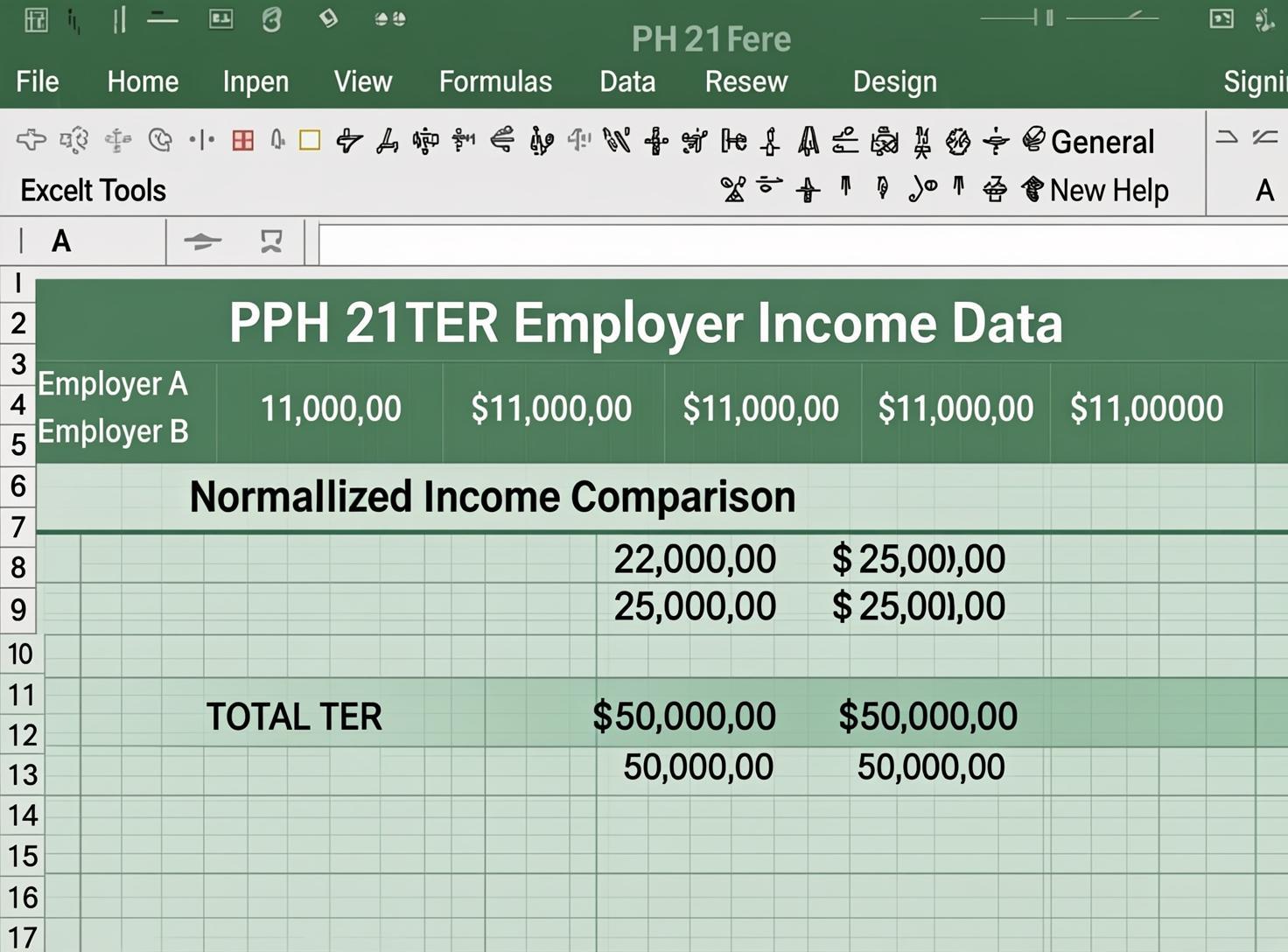 PPh 21 TER Gabungan Penghasilan dari >1 Pemberi Kerja