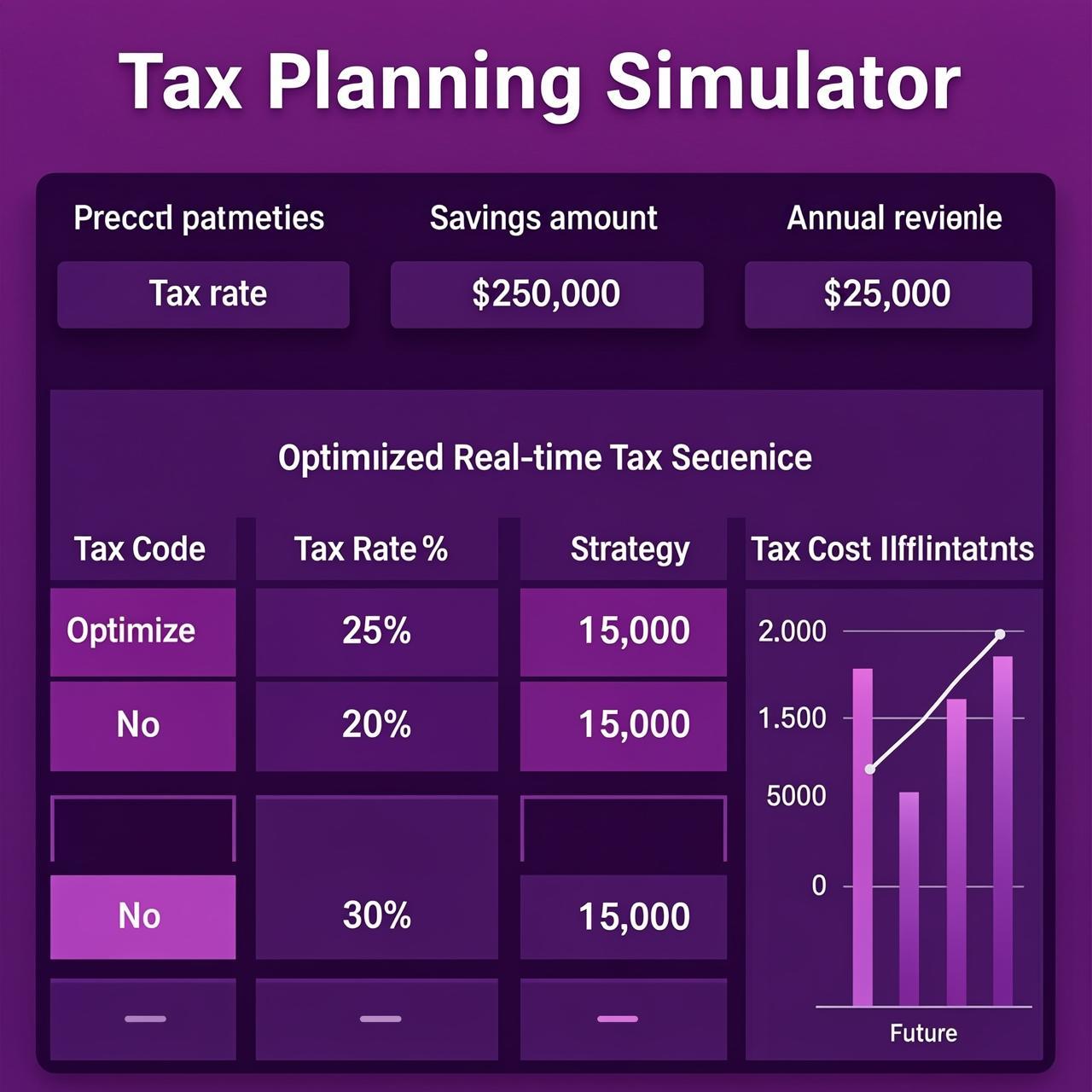 Simulator Tax Planning