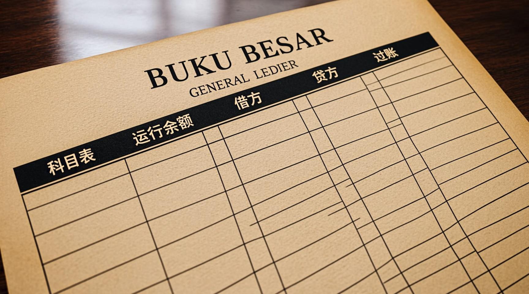 Buku Besar General Ledger (Gratis)