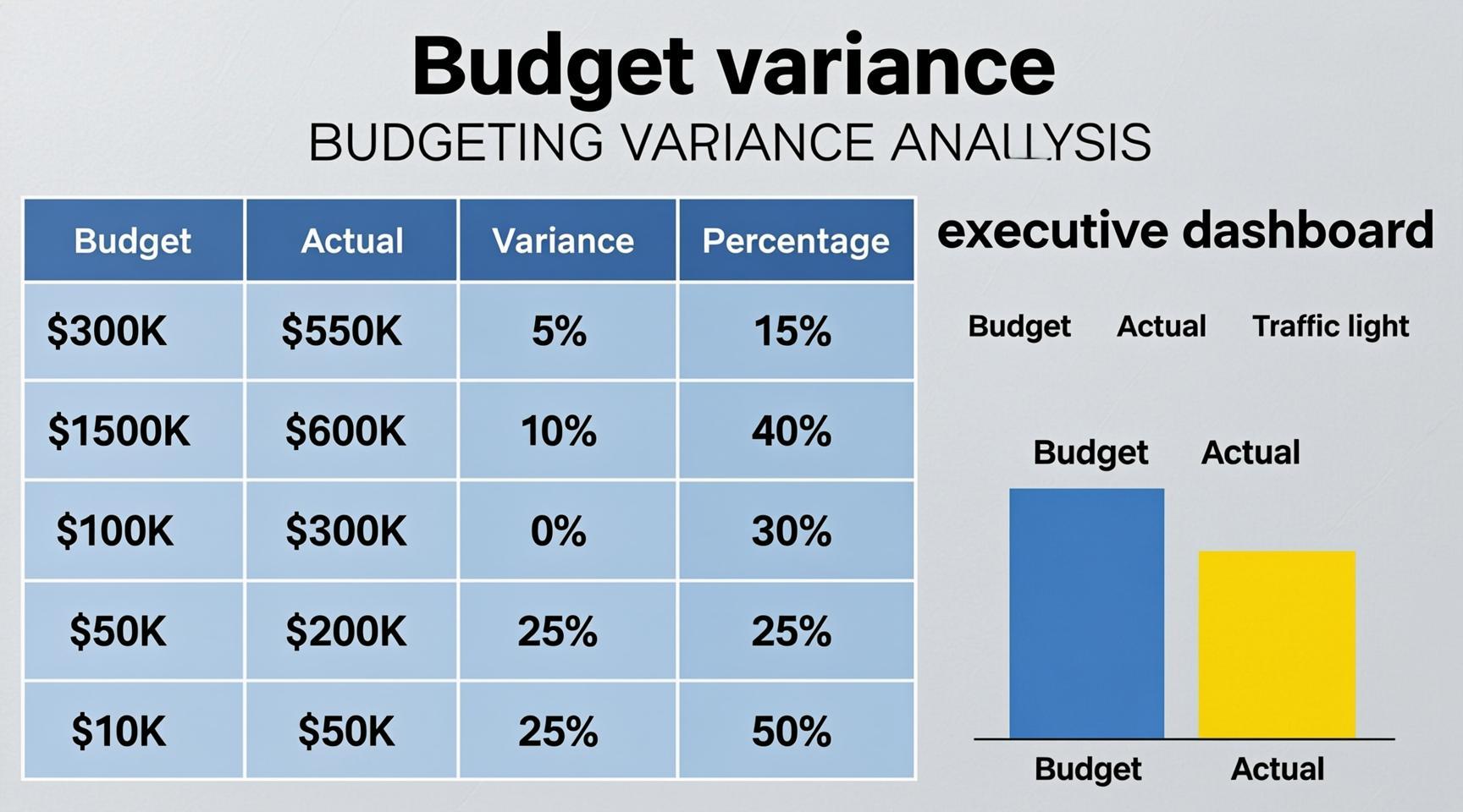 Budgeting & Variance Analysis (Gratis)